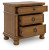 Ashley Chadworth Brown California King Poster Bed with Dresser and Nightstand