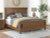 Ashley Chadworth Brown California King Poster Bed with Dresser and Nightstand