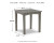 Ashley Visola Gray Outdoor End Table
