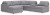 Ashley Modmax Ink 6-Piece Sectional with Chaise 92121/17/46(3)/64/77