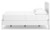 Ashley Hallityn White Full Panel Platform Bed