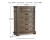 Ashley Ardenfield Light Brown California King Upholstered Sleigh Bed, Dresser, Mirror, Chest and 2 Nightstands