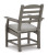 Visola Gray Outdoor Dining Table and 4 Chairs