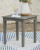 Visola Gray Outdoor Coffee Table with 2 End Tables