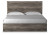Ashley Ralinksi Gray King Panel Bed