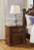 Ashley Lavinton Brown King Poster Bed, Dresser, Mirror, Chest and Nightstand