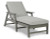 Ashley Visola Gray Chaise Lounge with Cushion