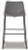 Ashley Centiar Black Pub Height Bar Stool (Set of 2)