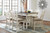 Ashley Bolanburg Two-tone Counter Height Storage Dining Table