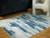 Ashley Vinlett Cream Blue Brown 8' x 10' Washable Rug