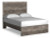 Ashley Ralinksi Gray Full Panel Bed, Dresser and 2 Nightstands