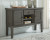 Ashley Hallanden Gray Dining Table and 4 Chairs and Bench with Storage