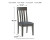 Ashley Hallanden Gray Dining Table and 4 Chairs and Bench with Storage