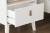 Ashley Aprilyn White Twin Bookcase Headboard with Dresser and 2 Nightstands