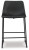 Ashley Centiar Black Counter Height Bar Stool (Set of 2)