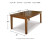 Ralene Medium Brown Dining Table and 8 Chairs