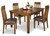 Ashley Ralene Medium Brown Dining Table and 4 Chairs