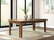 Ashley Ralene Medium Brown Dining Extension Table