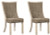 Bolanburg Two-tone 2-Piece Dining Room Chair D647/02(2)