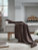 Ashley Anawood Brown Throw