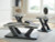 Ashley Cendill Dark Brown White Black Table (Set of 3)