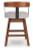 Ashley Ralene Medium Brown Counter Height Barstool (Set of 2)