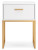 Ashley Socalle Two-tone Queen Platform Bed and 2 Nightstands