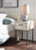 Ashley Socalle Two-tone Queen Platform Bed and 2 Nightstands