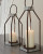 Ashley Diedrick Gray Black Lantern (Set of 2)
