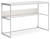 Ashley Deznee White Home Office Desk with Shelf