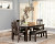 Ashley Haddigan Dark Brown Dining Extension Table