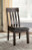 Ashley Haddigan Dark Brown Dining Chair (Set of 2)