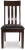 Ashley Haddigan Dark Brown Dining Chair (Set of 2)