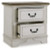 Ashley Blendon Two-tone Nightstand