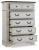 Ashley Blendon Two-tone Chest of Drawers