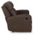 Ashley Lavenhorne Pebble Reclining Sofa with Drop Down Table