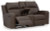 Ashley Lavenhorne Pebble Reclining Loveseat with Console