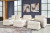 Ashley Modmax Oyster 5-Piece Sectional with Ottoman 92103/46(2)/64/65/77/08