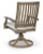Ashley Rainier Ranch Brown Beige Outdoor Dining Table and 4 Chairs P701/625/602A(2)