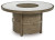 Ashley Rainier Ranch Beige Fire Pit Table