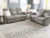 Ashley Verland Gray White Washable 7'6" x 9'6" Area Rug