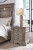 Ashley Blairhurst Light Grayish Brown King Panel Bed, Dresser, Mirror, Chest and Nightstand