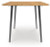 Ashley Gretlynn Black Natural Dining Table