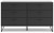 Ashley Socalle Black Queen Panel Headboard, Dresser and 2 Nightstands