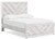 Ashley Cayboni Whitewash Full Panel Bed, Dresser, Mirror and Chest