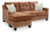 Benchcraft Amity Bay Clay Sofa Chaise