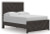 Ashley Prendonea Charcoal Full Panel Bed