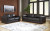 Ashley Amiata Onyx Sofa and Loveseat