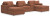Ashley Modmax Spice 5-Piece Pit Sectional