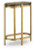 Ashley Porterville Gold Finish Accent Table